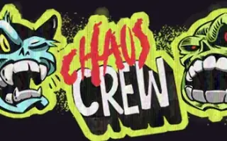 Chaos Crew automat i gatekunststil