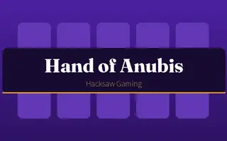Hand of Anubis, egyptisk automat